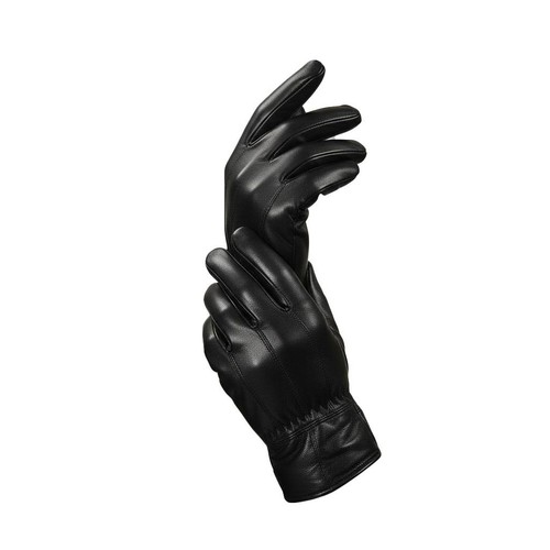 Mens real leather gloves 100 - mens,