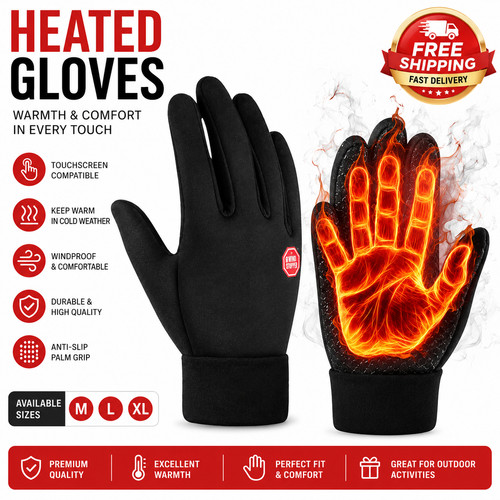 Winter gloves waterproof - winter,