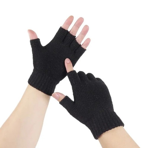 Unisex fingerless black - unisex,