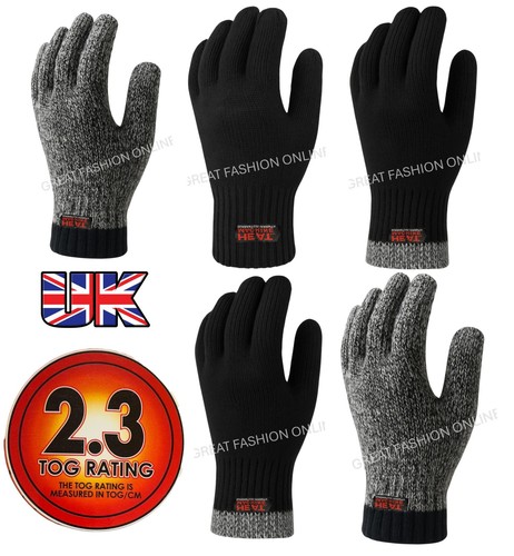Mens thermal gloves tog - mens,