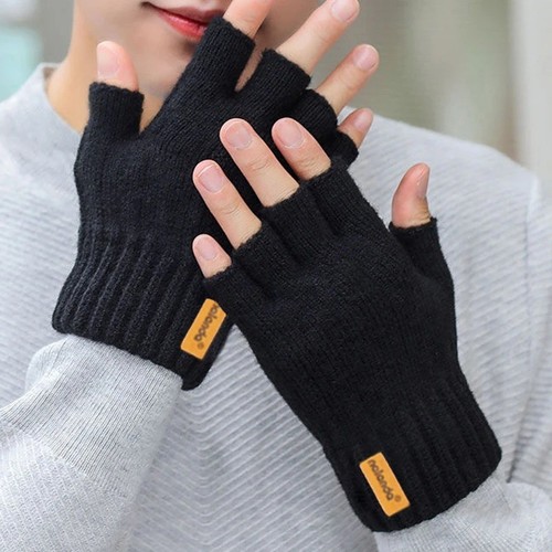 Thermal fingerless gloves - fingerless,