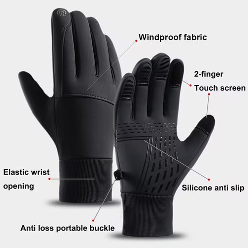 Winter gloves waterproof - winter,