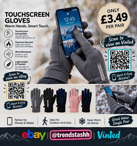 Thermal winter gloves