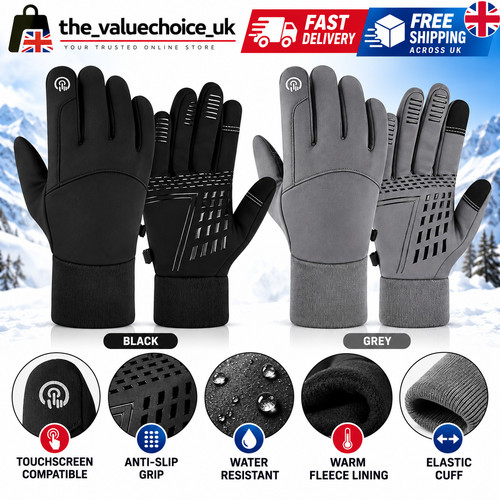 Winter gloves waterproof - winter,