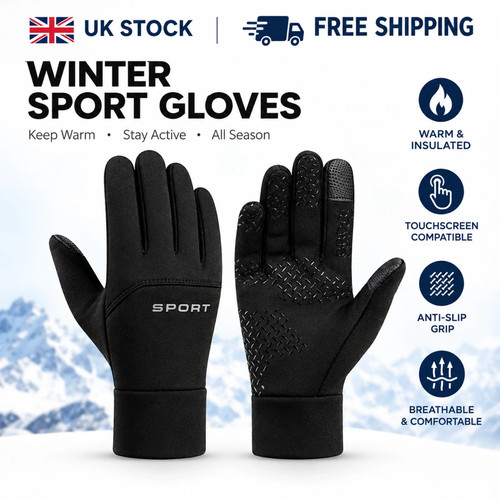 Winter gloves waterproof - winter,