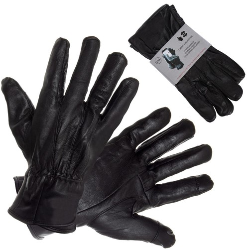 Mens leather touch screen - mens,