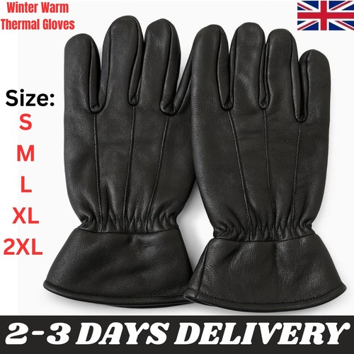Mens black thinsulate - black,