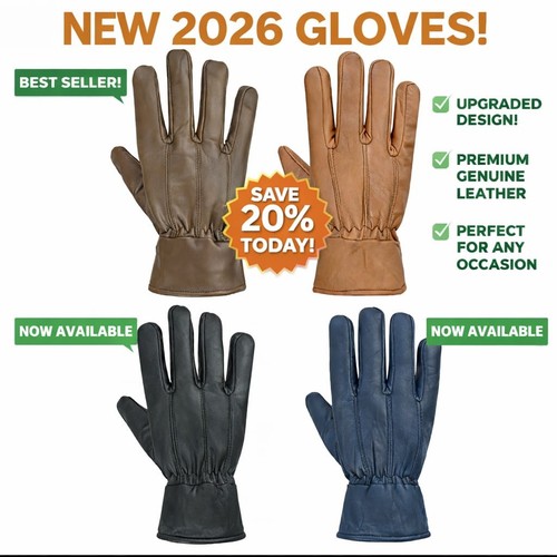 Men leather winter - winter, gloves