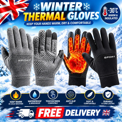 Winter gloves waterproof - winter,