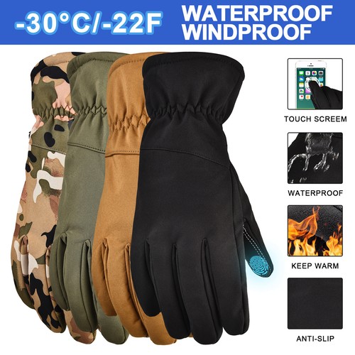 Winter gloves waterproof - winter,