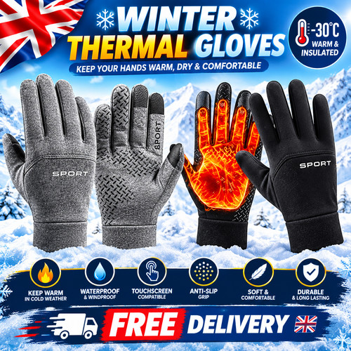 Winter gloves waterproof - winter,